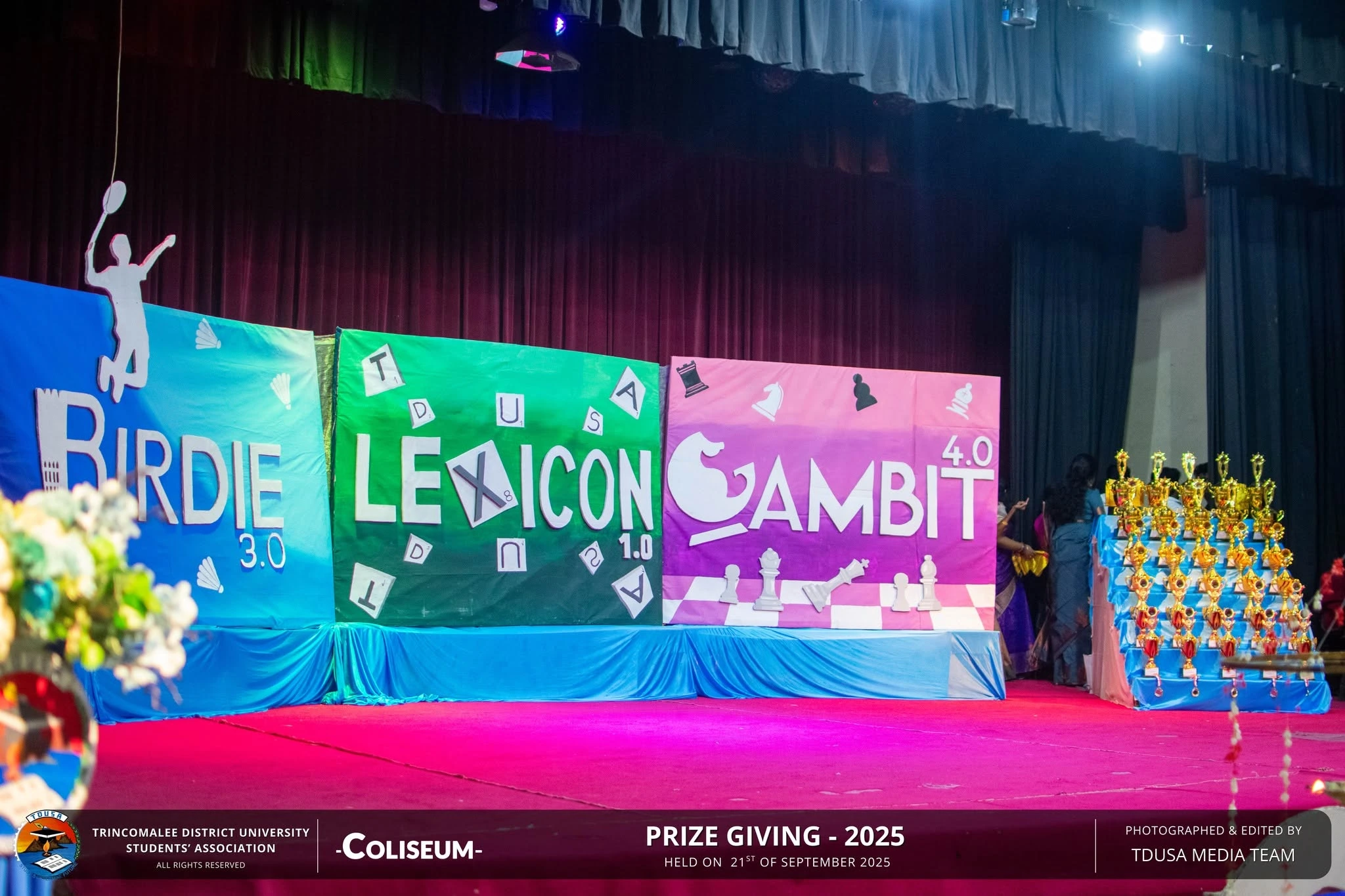 TDUSA Prize Giving Coliseum 2025